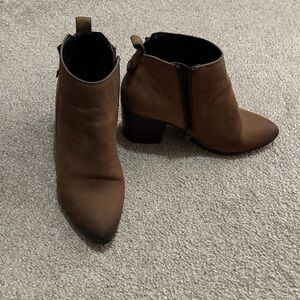Steve Madden Brown Ankle Boots